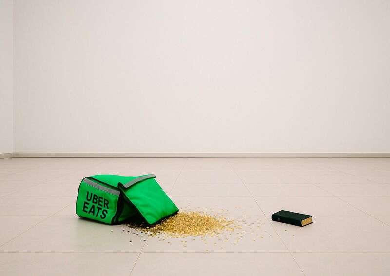 The Eternal Delivery - a Sculpture & Installation by Rafael TRIANA